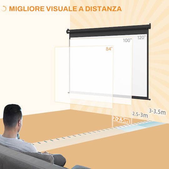 HomCom cu logo-ul imaginii 4:3 171cmx130cm / 89"