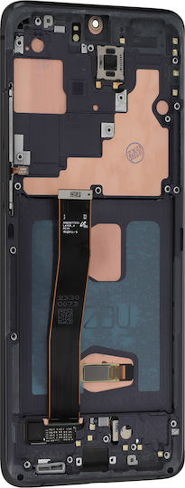 Clappio LCD-Bildschirm Samsung Galaxy S20 Ultra Touchscreen Chassis Schwarz