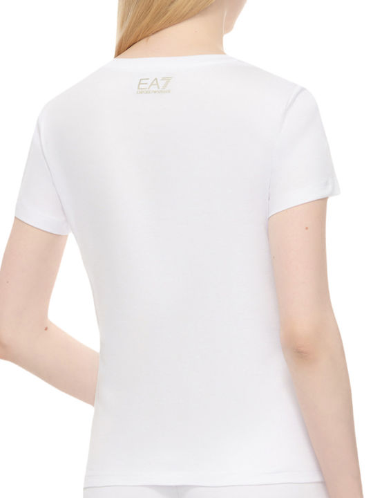 Emporio Armani Women's Athletic T-shirt White