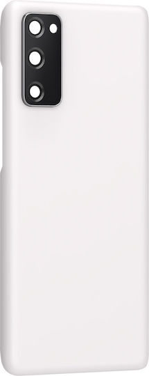 Capac Spate de Înlocuire Clappio Samsung Galaxy S20 Fe Alb
