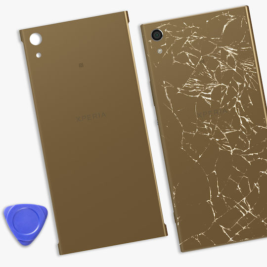 Capac baterie de schimb Clappio pentru Sony Xperia Xa1 Ultra Aur