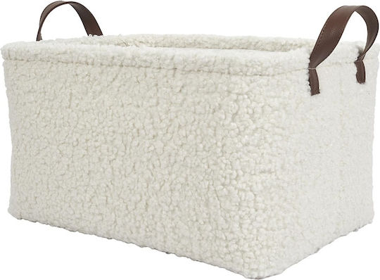 The Home Deco Factory Комплект декоративни кошници Пластмасови с дръжки White 20бр 3бр