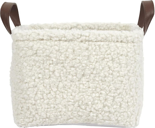 The Home Deco Factory Комплект декоративни кошници Пластмасови с дръжки White 20бр 3бр