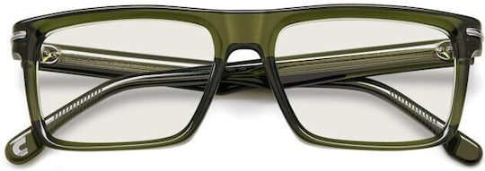 Carrera Men's Acetate Prescription Eyeglass Frame Green 344 TBO