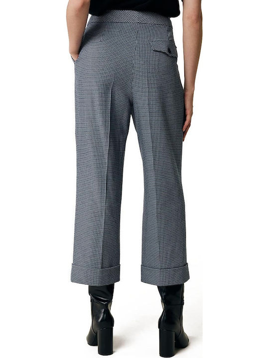 Women's Fabric Trousers Blue
