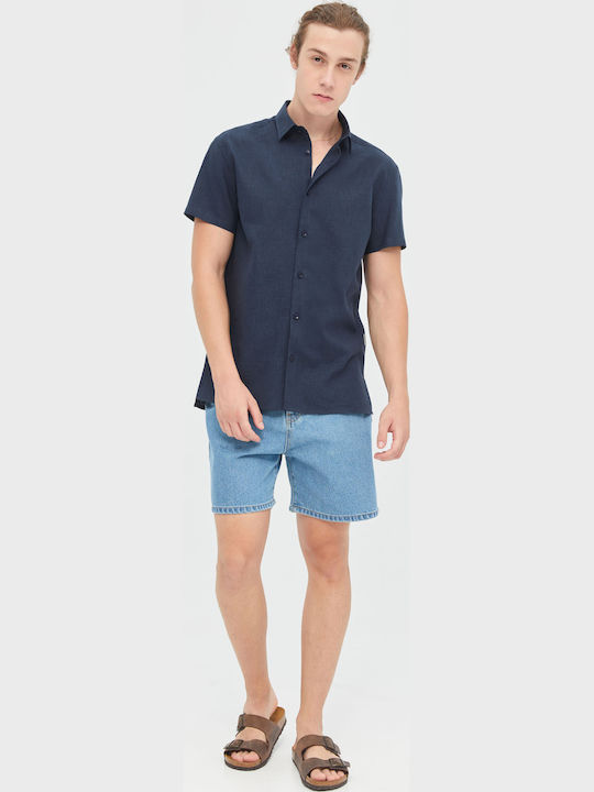 Къс ръкав Риза Blue Navy