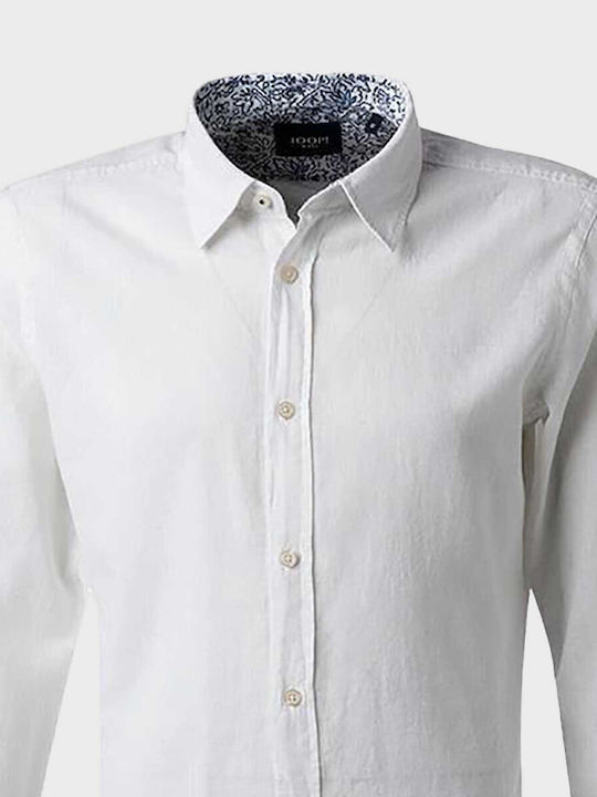 Joop! Men's Shirt Linen White