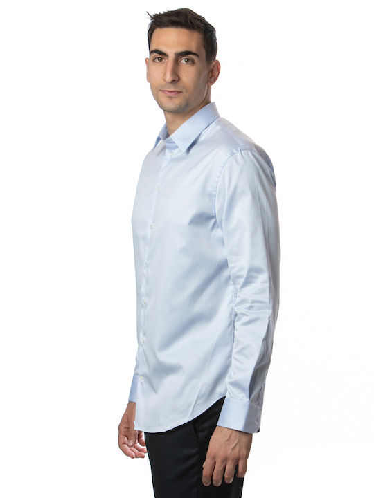 Emporio Armani Men's Shirt Light Blue