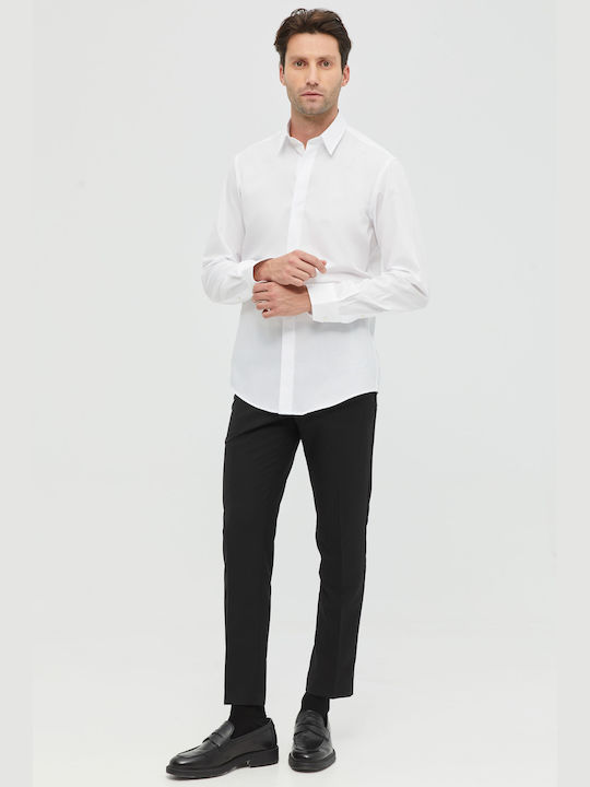 Aristoteli Bitsiani Men's Shirt Cotton White