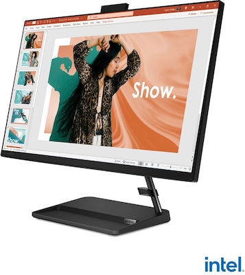 Lenovo IdeaCentre AIO 3 27IAP7 27" (Nucleu i5-12450H/16GB/512GB SSD/FHD/W11 Acasă) Negru US