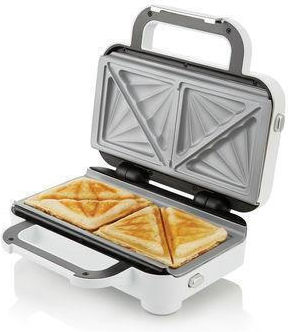 Breville Sandwich Maker pentru for 2 Sandwiches Sandvișuri 850W Albă