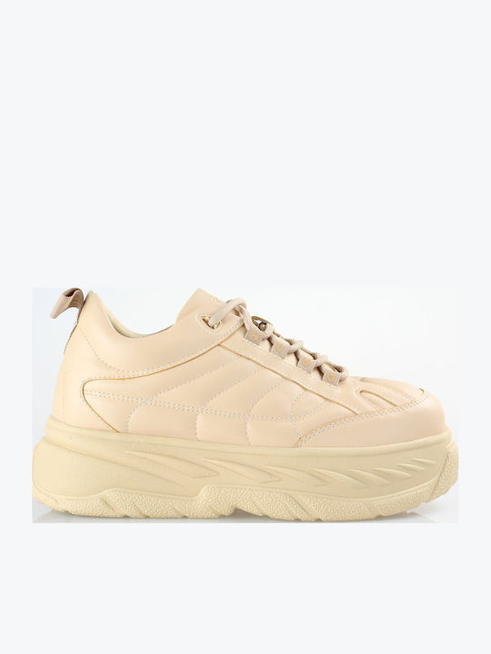 Γυναικεία Sneakers Μπεζ