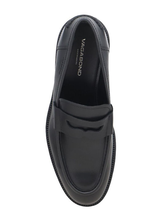 Lords Loafers Dama Din Piele În Culoare Neagră
