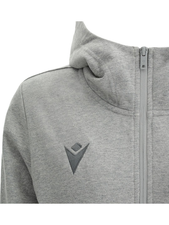 Γυναικεία Ζακέτα Φούτερ με Κουκούλα Red