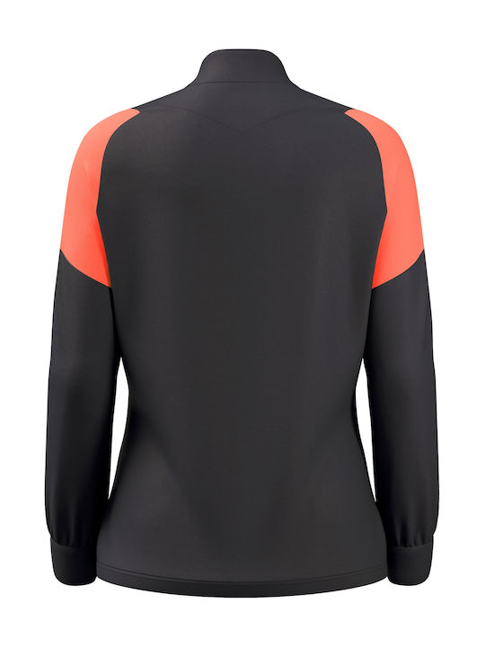 Jachetă hanorac pentru femei Anthracite/neon Coral