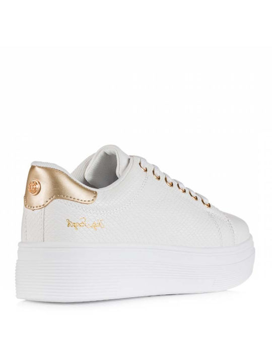 Plato Sneakers White-pink Gold