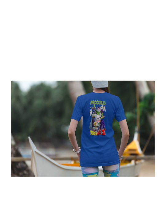 T-shirt Dragon Ball Blue Cotton