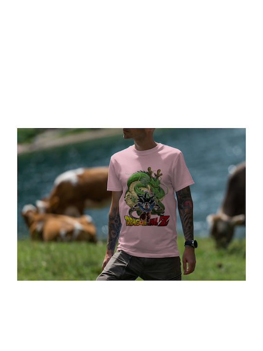 T-shirt Dragon Ball Pink Cotton