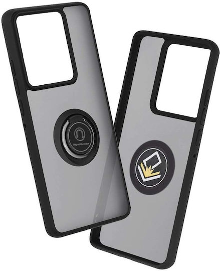 Techsuit Glinth Back Cover Σιλικόνης Μαύρο (Motorola Edge 50 Pro)