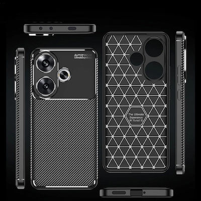 Techsuit Back Cover Black (Xiaomi Poco F6)