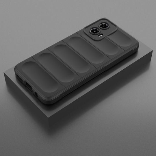 Techsuit Magic Back Cover Πλαστικό / Σιλικόνης Μαύρο (Motorola Edge 50 Fusion)