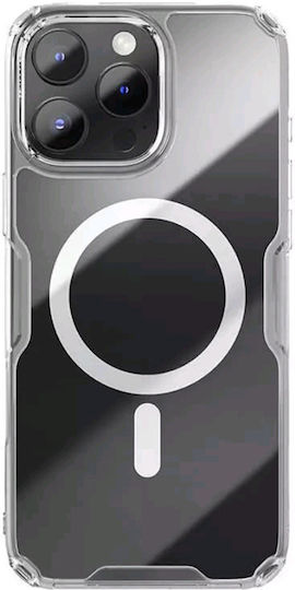 Nillkin Nature Tpu Pro Magnetic Umschlag Rückseite Silikon Transparent (iPhone 17 Pro / iPhone 16 Pro)