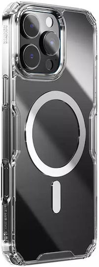 Nillkin Nature Tpu Pro Magnetic Umschlag Rückseite Silikon Transparent (iPhone 17 Pro / iPhone 16 Pro)