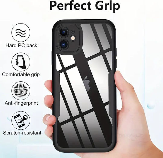 Techsuit 360 Full Cover Black (iPhone 16 Plus)