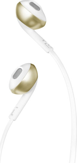JBL Tune 205 In-ear Handsfree Headphones with Connector 3.5mm White