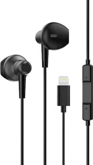 Yookie XP-210 În ureche Handsfree cu două căști cu mufă Lightning Albastru