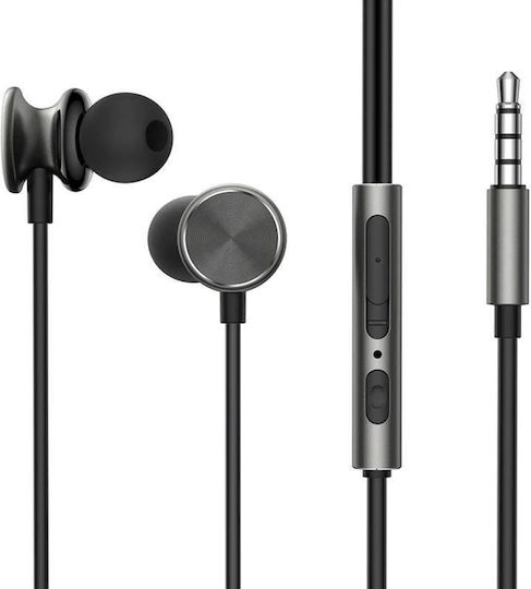 Joyroom JR-EW03 In-Ear Freisprecheinrichtung Kopfhörer mit Stecker 3.5mm Gray