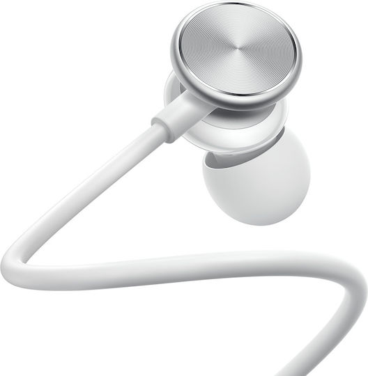 Joyroom JR-EW03 In-ear Handsfree Headphones with Connector 3.5mm Silver