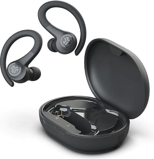Jlab Go Air Sport In-ear Bluetooth Handsfree Căști cu Rezistență la Transpirație și Carcasă de Încărcare Negru