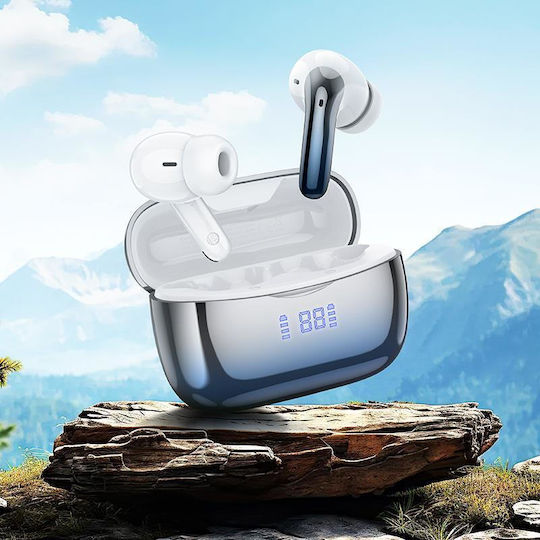 Hoco EQ16 Shine In-ear Bluetooth Handsfree Earphones with Charging Case Blue Glaze