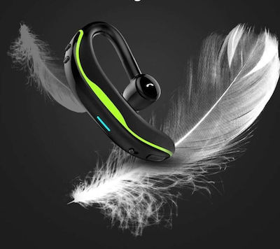 F600 In-ear Bluetooth Handsfree Earphone with Sweat Resistance Green