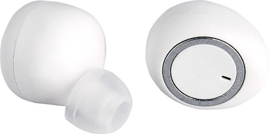 Sencor Sep 510BT In-Ear Bluetooth-Freisprecheinrichtung Kopfhörer mit Ladeetui Weiß