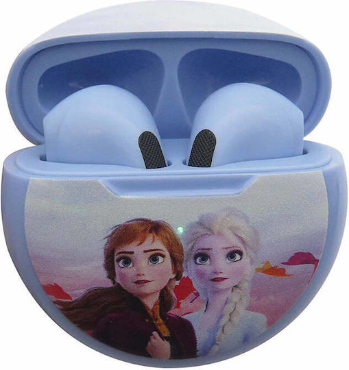 Lexibook Earbud Bluetooth Handsfree Căști cu Carcasă de Încărcare Frozen II