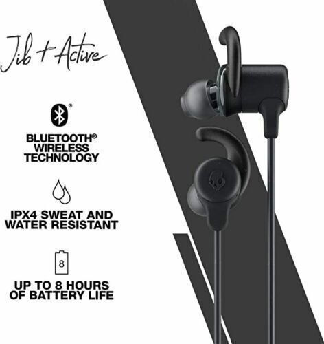 Skullcandy Jib+ Active In-ear Bluetooth Handsfree Căști Negru