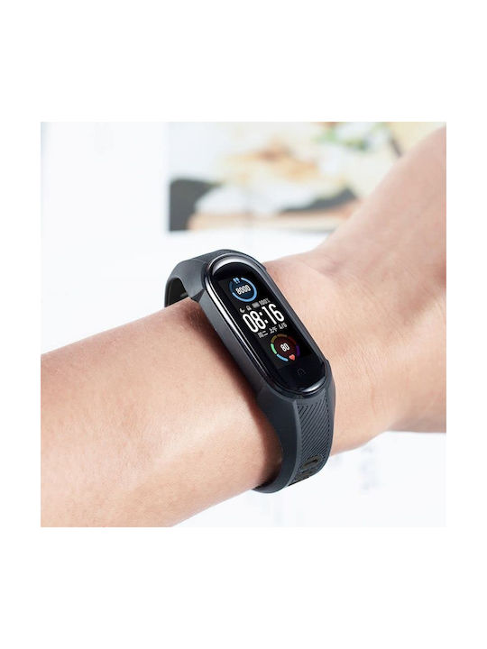 Tech-Protect Armor Strap Silicone Black (Smart Band 7) TPRBB7B