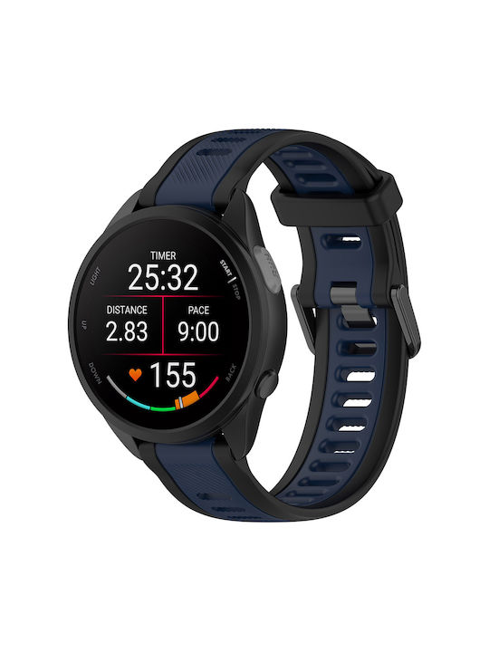 Techsuit Watchband Armband Silikon Blau (Huawei Watch GT4/GT5 41mm / GT5 Pro 42mm)