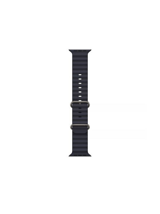 Thd Ocean Band Strap Compatible Apple Watch Ultra 49 Mm Apple Watch 42 44 45 Mm Universal Size Black Color