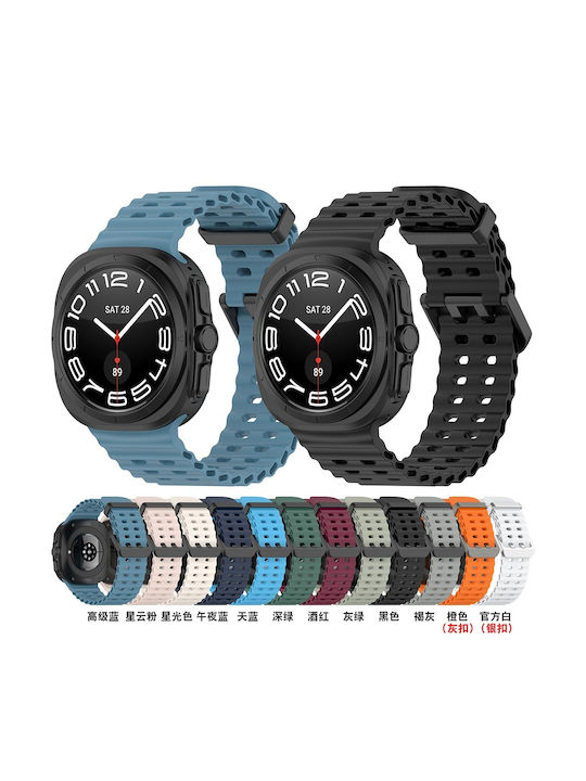 Techsuit Λουράκι Σιλικόνης Γκρι (Galaxy Watch Ultra)