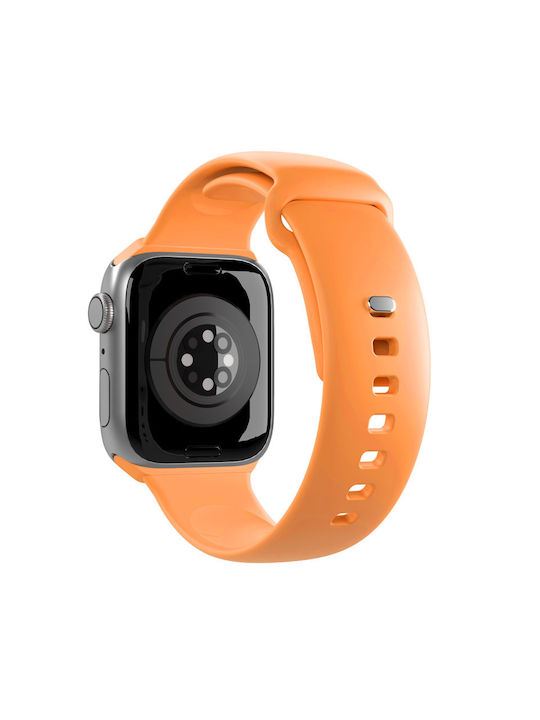 Puro Icon Каишка Силикон Оранжев (Apple Watch 38/40/41/42mm)