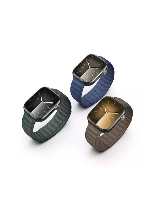 Dux Ducis Каишка Неръждаема стомана Зелен (Apple Watch 38 / 40 / 41 мм.)