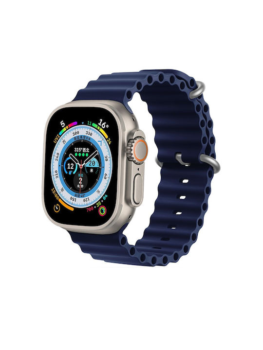 Tech-Protect Strap Silicone Blue (Apple Watch 44/45/46mm/Ultra 49mm)