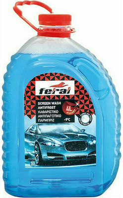 Feral Καθαριστικό Αντιπαγωτικό Παρμπρίζ -9°C Cleaner Liquid Car Windows 4lt