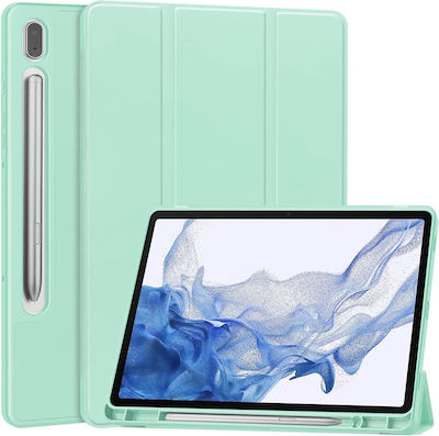 Techsuit Flip Cover Silicone Green (Redmi Pad SE 11")