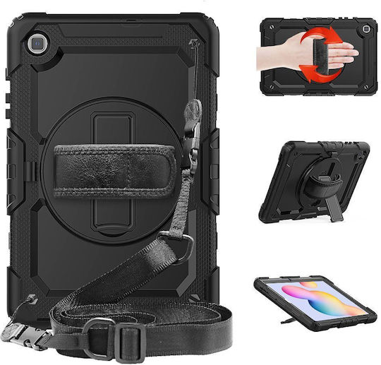 Tech-Protect Flip Cover Rotating Durable Black (Galaxy Tab S6 Lite 10.4)
