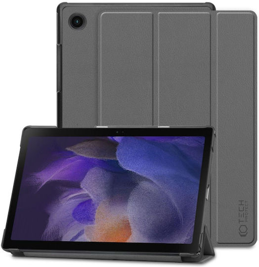 Tech-Protect Smartcase Flip Cover Gray (Galaxy Tab A8) TPSCPSAMA8G