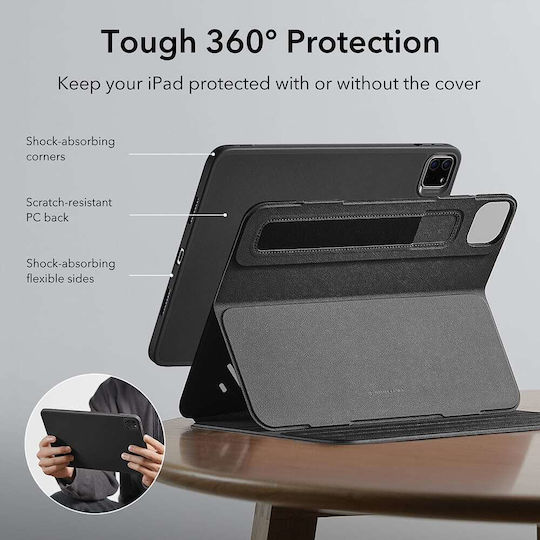 ESR Shift Magnetic Back Cover Durable Purple (iPad Pro 2024 13")